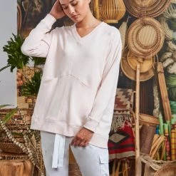 Verge - Acrobat White Soft Cargo Pant 7510LW Verge + Lilac & Sage