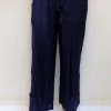 SALE - Naudic - Dolca Pant - Shantung Block Navy Naudic & Vintage By Naudic