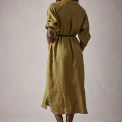 Eb & Ive - Capella Shirt Dress - Dijon