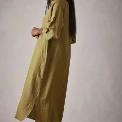 Eb & Ive - Capella Shirt Dress - Dijon