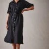 Eb & Ive - Capella Shirt Dress - Raven