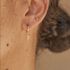 Tea Lily Eb & Ive - Legacy Earring Gold Drop 2469302