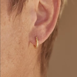 Tea Lily Eb & Ive - Legacy Earring Gold Twist 2469308