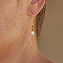 Tea Lily Eb & Ive - Legacy Earring Pearl Chain 2469306