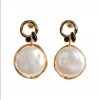 Tea Lily Eb & Ive - Luxe Drop Earring Pearl Droplet 2456101