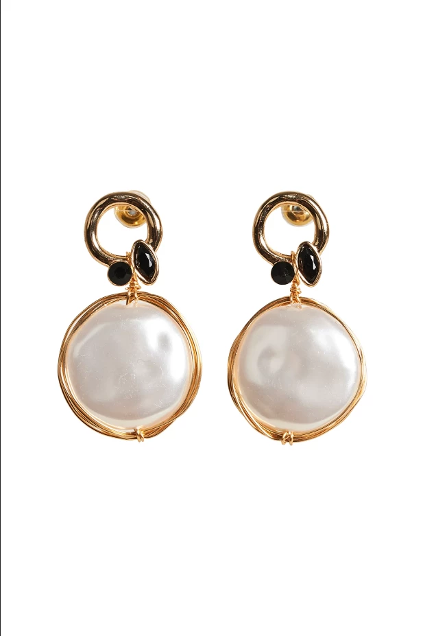 Tea Lily Eb & Ive - Luxe Drop Earring Pearl Droplet 2456101 3 Tea Lily Eb & Ive - Luxe Drop Earring Pearl Droplet 2456101