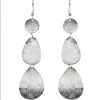 Tea Lily Eb & Ive - Sunset Teardrop Earring Silver 2472201