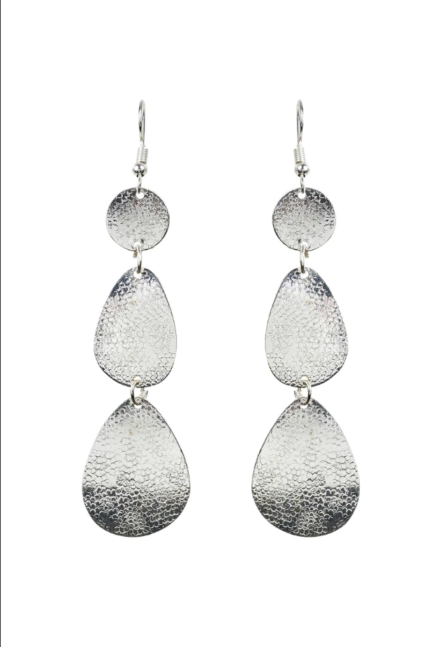 Tea Lily Eb & Ive - Sunset Teardrop Earring Silver 2472201 3 Tea Lily Eb & Ive - Sunset Teardrop Earring Silver 2472201