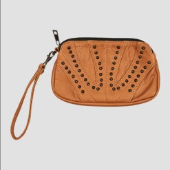 Tea Lily Eb & Ive - Weekender Clutch Bag - Tan