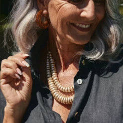 Tea Lily Eb & Ive - Tribal Lines Earring Tiger 2470701