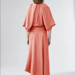 Ginger & Smart - Blush Wrap Dress - Sunset Pink 9 Ginger & Smart - Blush Wrap Dress - Sunset Pink