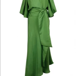 Ginger & Smart - Easel Wrap Dress - Fern 10 Ginger & Smart - Easel Wrap Dress - Fern