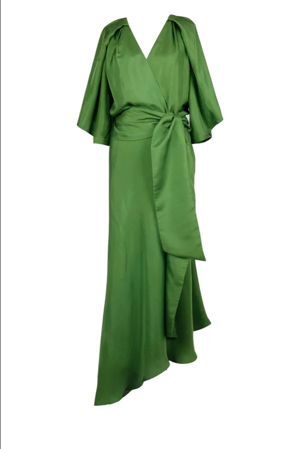 Ginger & Smart - Easel Wrap Dress - Fern 6 Ginger & Smart - Easel Wrap Dress - Fern