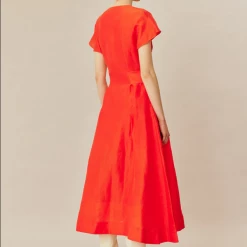 Ginger & Smart - Infinite Galaxies Dress - Poppy Red