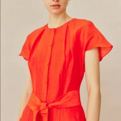 Ginger & Smart - Infinite Galaxies Dress - Poppy Red