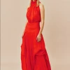 Ginger & Smart - Infinite Galaxies Gown - Poppy Red