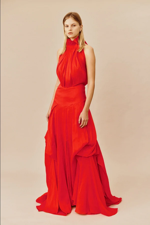 Ginger & Smart - Infinite Galaxies Gown - Poppy Red 3 Ginger & Smart - Infinite Galaxies Gown - Poppy Red