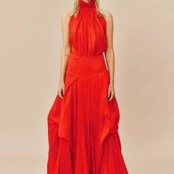 Ginger & Smart - Infinite Galaxies Gown - Poppy Red 13 Ginger & Smart - Infinite Galaxies Gown - Poppy Red