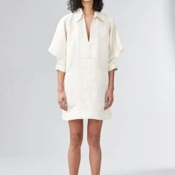 Ginger & Smart - Luna Mini Dress - Light Gold