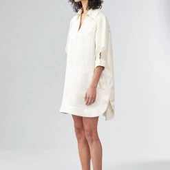 Ginger & Smart - Luna Mini Dress - Light Gold