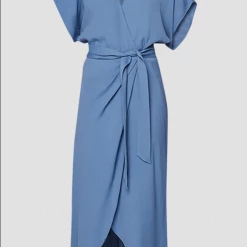 SALE - Ginger & Smart - New Moon Wrap Dress - Heritage Blue 12 SALE - Ginger & Smart - New Moon Wrap Dress - Heritage Blue