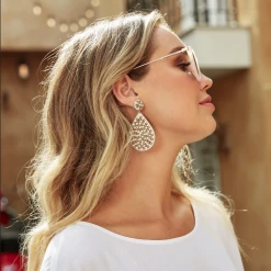 Haven - Nevis Teardrop Salt Earring 7746402