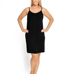 Imagine - Jules Slip Black Onyx, White Or Latte10IM35780T Imagine Fashion Linen & Silk