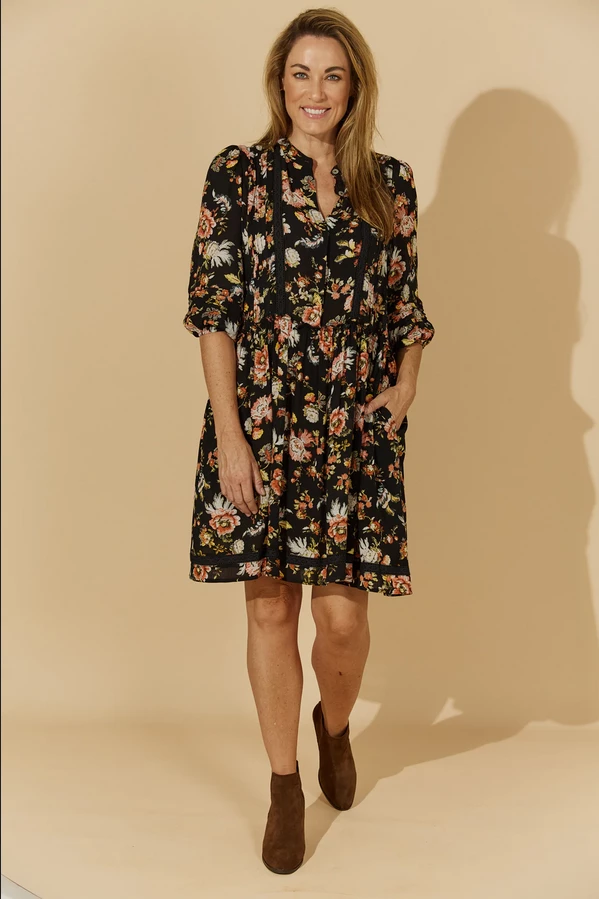 Isle Of Mine - Flourish Dress - Black 3 Isle Of Mine - Flourish Dress - Black