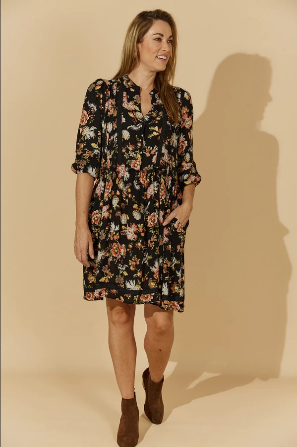 Isle Of Mine - Flourish Dress - Black 4 Isle Of Mine - Flourish Dress - Black