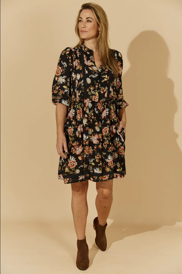 Isle Of Mine - Flourish Dress - Black 5 Isle Of Mine - Flourish Dress - Black