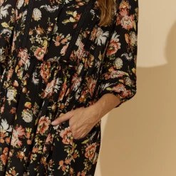 Isle Of Mine - Flourish Dress - Black 14 Isle Of Mine - Flourish Dress - Black