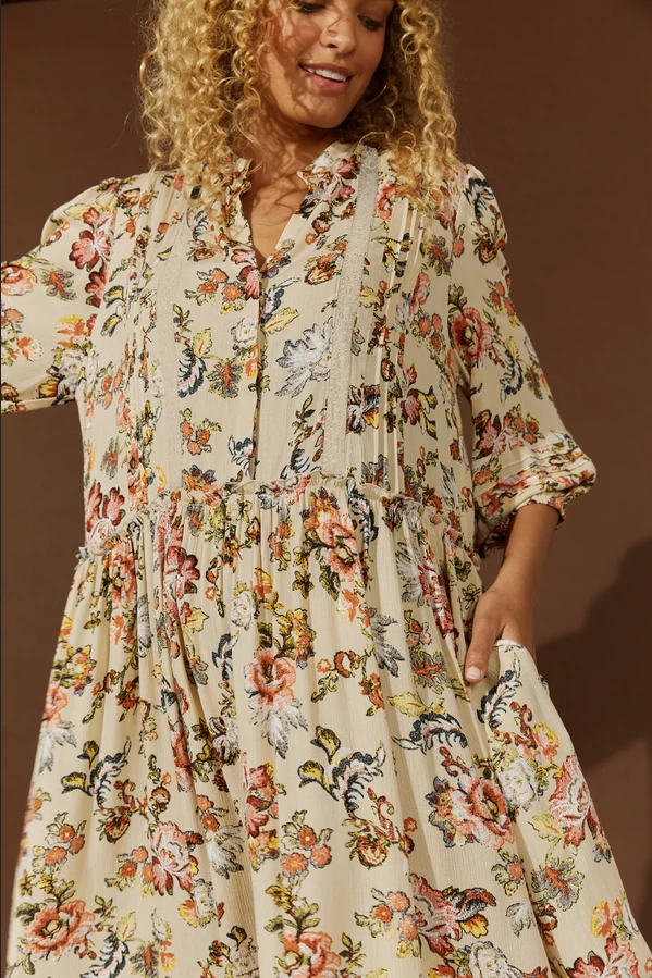 Isle Of Mine - Flourish Dress - Fawn 7 Isle Of Mine - Flourish Dress - Fawn