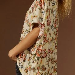 Isle Of Mine - Flourish Top - Bisque