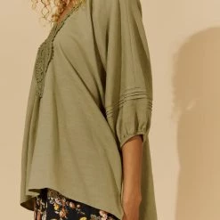 Isle Of Mine - Halycon Top - Olive