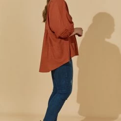 Isle Of Mine - Halycon Top - Rust