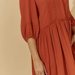 Isle Of Mine - Prosper Dress - Rust