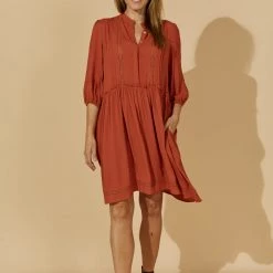 Isle Of Mine - Prosper Dress - Rust