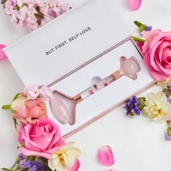 Bopo Women - Wellness & Beauty Bopo Women - Floral Pink Quartz Facial Roller