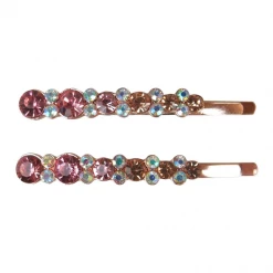 Morgan & Taylor - Pale Pink Jaelle Hair Clip Set MC004