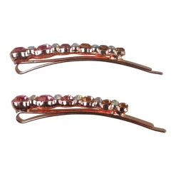 Morgan & Taylor - Pale Pink Jaelle Hair Clip Set MC004 7 Morgan & Taylor - Pale Pink Jaelle Hair Clip Set MC004