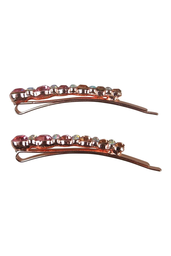 Morgan & Taylor - Pale Pink Jaelle Hair Clip Set MC004 5 Morgan & Taylor - Pale Pink Jaelle Hair Clip Set MC004