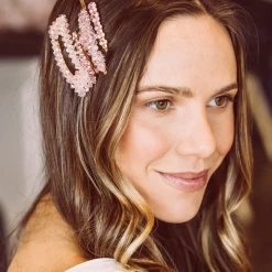 Morgan & Taylor - Pale Pink Jaelle Hair Clip Set MC004