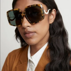 Accessories Sunglasses Karen Walker - Sunglasses - Celestial Tortoise Shell