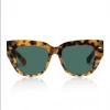 Karen Walker - Sunglasses - True North Tortoise Shell Accessories Sunglasses