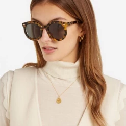 Karen Walker - Sunglasses - Super Duper Tortoise Shell