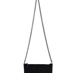 Kesa + Konc - Zalia Plain Clutch Bag - Black Or Tan