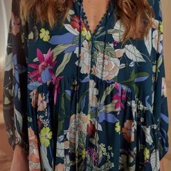 Jaase - Eucalyptus Print Chloe Top