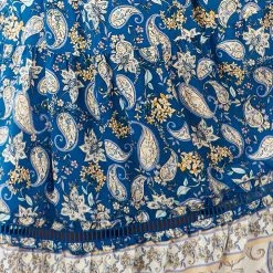 SALE - Jaase - Blue Fleetwood Print Frida Mini Dress