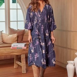 Jaase - Tiana Print Palace Dress 13 Jaase - Tiana Print Palace Dress