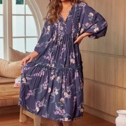 Jaase - Tiana Print Palace Dress 14 Jaase - Tiana Print Palace Dress